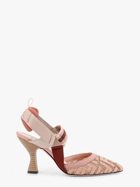 Fendi Colibrì 85Mm Heeled Slingback Pumps IT 40 Women